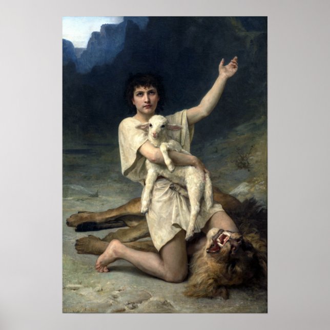 Elizabeth Jane Gardner David the Shepherd Poster (Front)