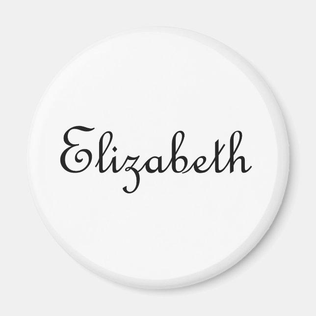 Elizabeth Magnet (Front)