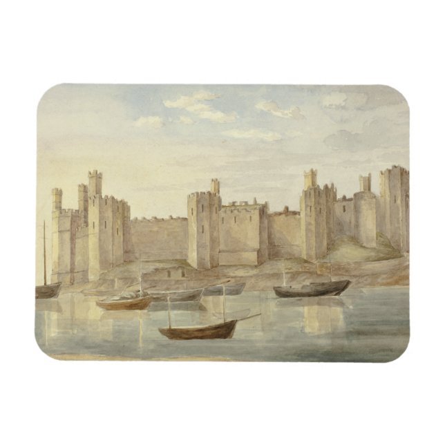Elizabeth Murray - Caernarvon Castle Magnet (Horizontal)