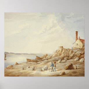 Elizabeth Murray - Rocky Shore Poster