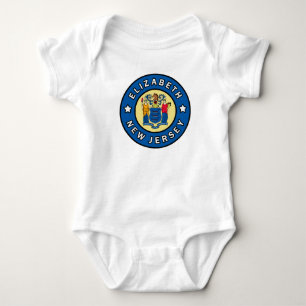 Elizabeth New Jersey Baby Bodysuit