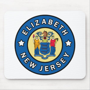 Elizabeth New Jersey Mouse Pad