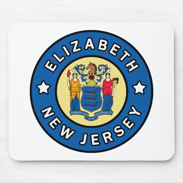 Elizabeth New Jersey Mouse Pad (Front)