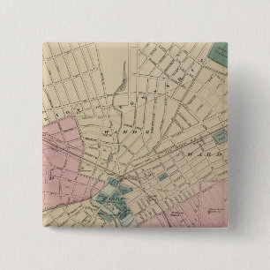 Elizabeth, NJ 15 Cm Square Badge