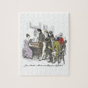 Elizabeth Performs - Jane Austen Pride & Prejudice Jigsaw Puzzle