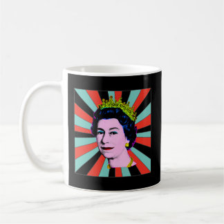 Elizabeth Queen Of England Sun Queen Coffee Mug
