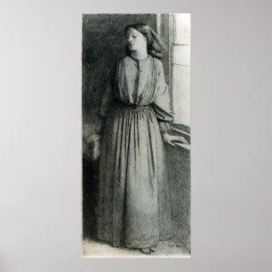Elizabeth Siddal, May 1854 Poster