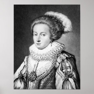 Elizabeth Stuart, Queen of Bohemia Poster