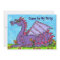 Elizabeth the Dragon Party Invitation