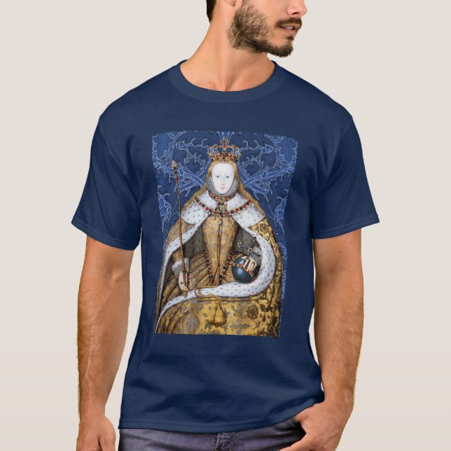 Elizabeth Tudor, Queen of England T-Shirt (Front)