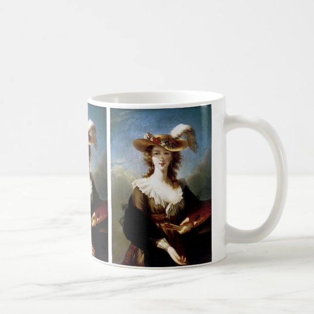 Elizabeth Vigee-Le Brun ~ Self Portrait Coffee Mug (Right)