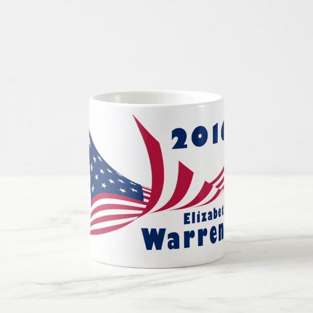 Elizabeth Warren 2016 Coffee Mug (Center)