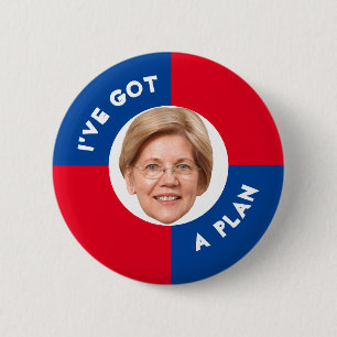 Elizabeth Warren 2020 6 Cm Round Badge
