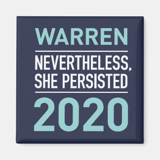 Elizabeth Warren 2020 Fridge Magnet