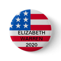 Elizabeth Warren for President 2020 Button