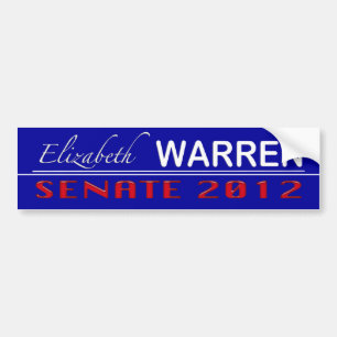 Elizabeth Warren for Senate 2012 Bumper Sticker