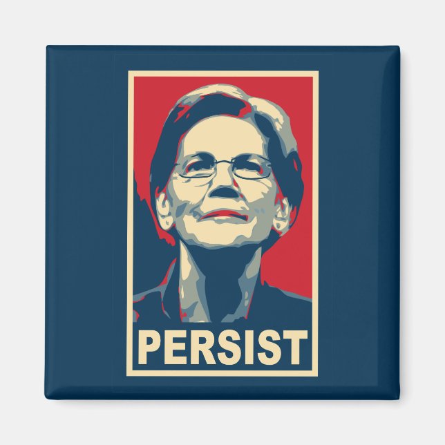 elizabeth warren persist magnet (Front)