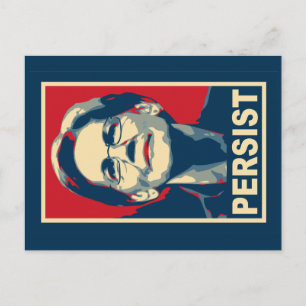 elizabeth warren persist postcard