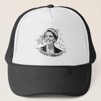 Elizabeth Warren Star Banner Trucker Hat