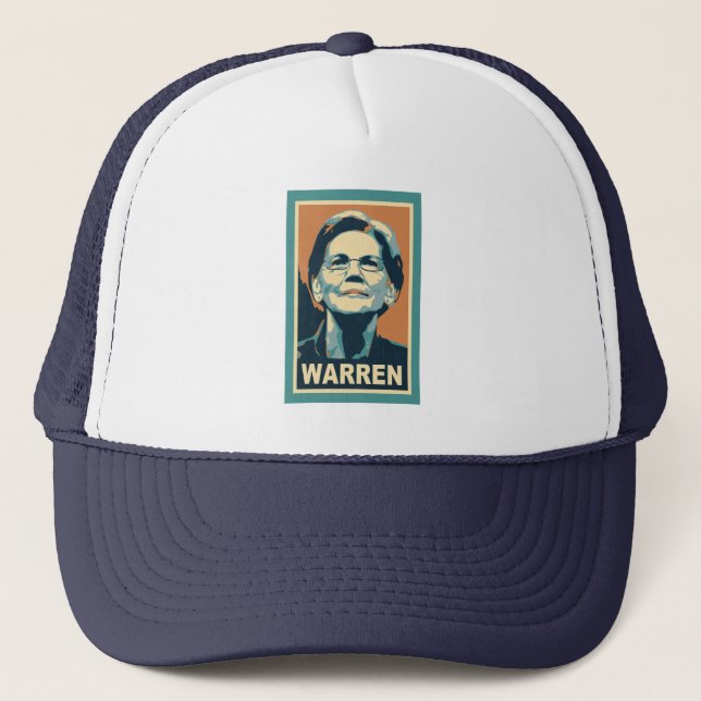 Elizabeth Warren Trucker Hat (Front)
