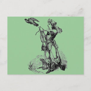 Elizabethan Costumes Postcard