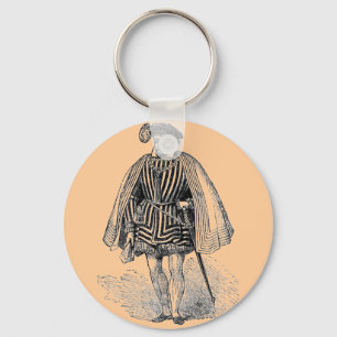 Elizabethan Fashion Key Ring