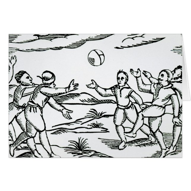 Elizabethan Football (Front Horizontal)