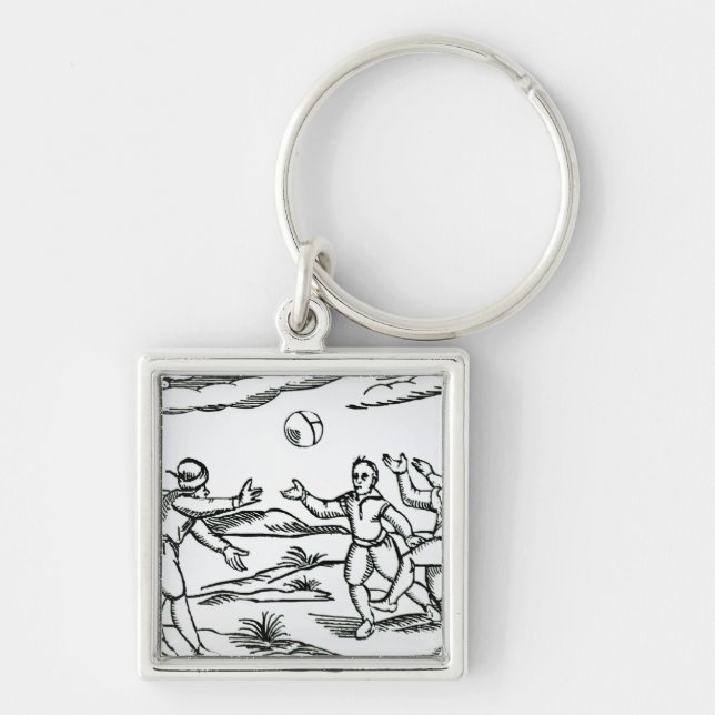 Elizabethan Football Key Ring (Front)