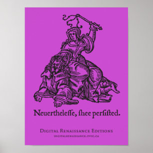 Elizabethan Warren Poster