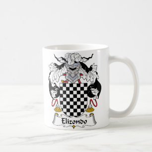 Elizondo Family Crest Coffee Mug