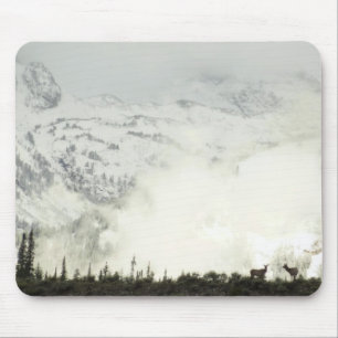 Elk at Grand Teton National Park Photography Mouse Pad