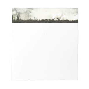 Elk at Grand Teton National Park Photography Notepad