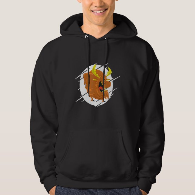 Elk Gaming Moose Hoodie (Front)