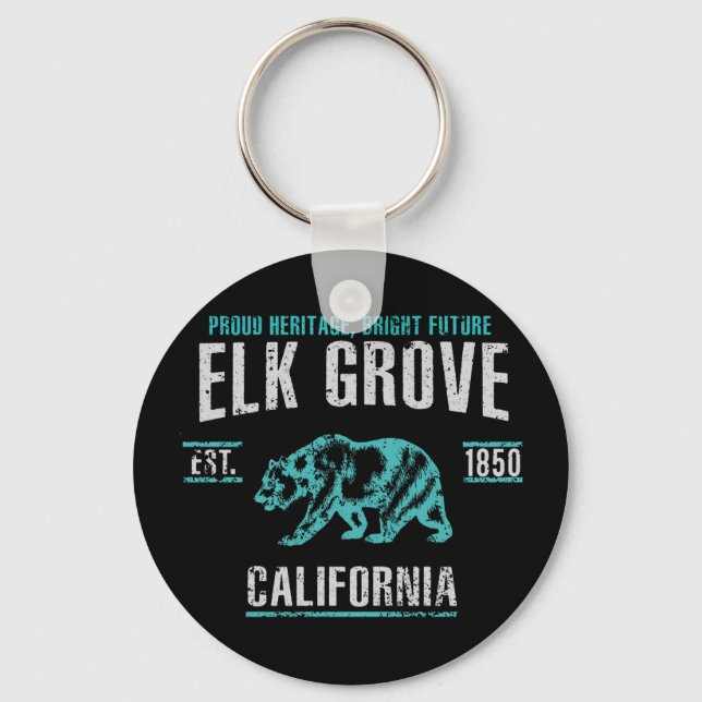 Elk Grove Key Ring (Front)