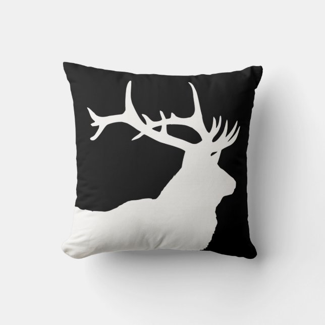 Elk Head Cushion (Front)