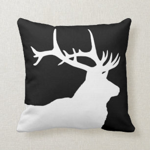 Elk Head Cushion