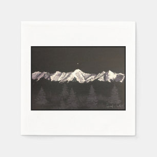 Elk Horn Mountains Napkin