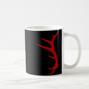 Elk Hunting Bull Antler Shed Coffee Mug
