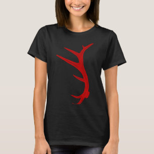 Elk Hunting Bull Antler Shed T-Shirt