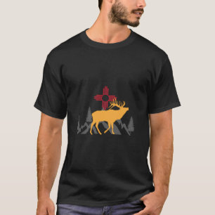 Elk Hunting New Mexico Design Gift For Archery Hun T-Shirt