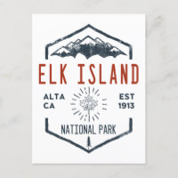 Elk Island National Park Canada Vintage Distressed