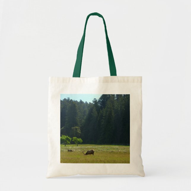 Elk Meadow at Redwood National Park Tote Bag (Front)