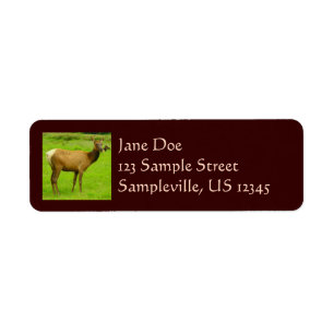 Elk Return Address Label