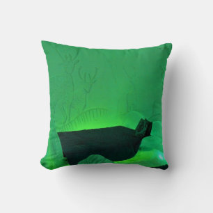 Elk Room at Hotel de Glace, Quebec, Canada Cushion