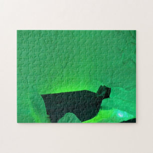 Elk Room at Hotel de Glace, Quebec, Canada Jigsaw Puzzle