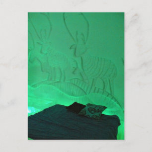 Elk Room at Hotel de Glace, Quebec, Canada Postcard