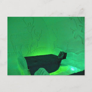 Elk Room at Hotel de Glace, Quebec, Canada Postcard