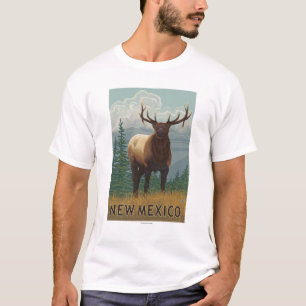 Elk SceneNew Mexico T-Shirt