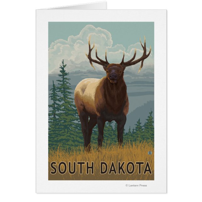 Elk SceneSouth Dakota (Front)