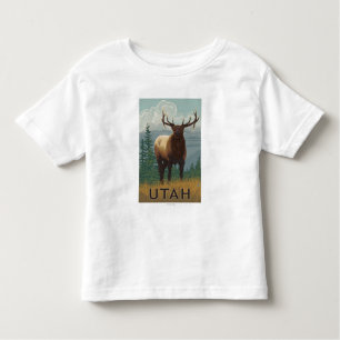 Elk SceneUtah Toddler T-Shirt